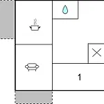 1 Bedroom In Lägenhet *
